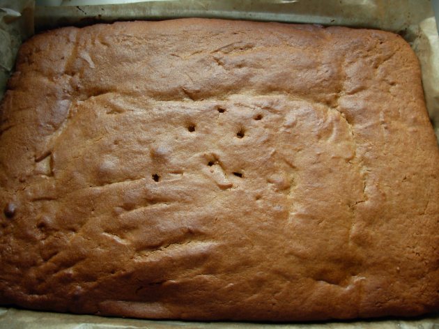 Cooked gingerbread